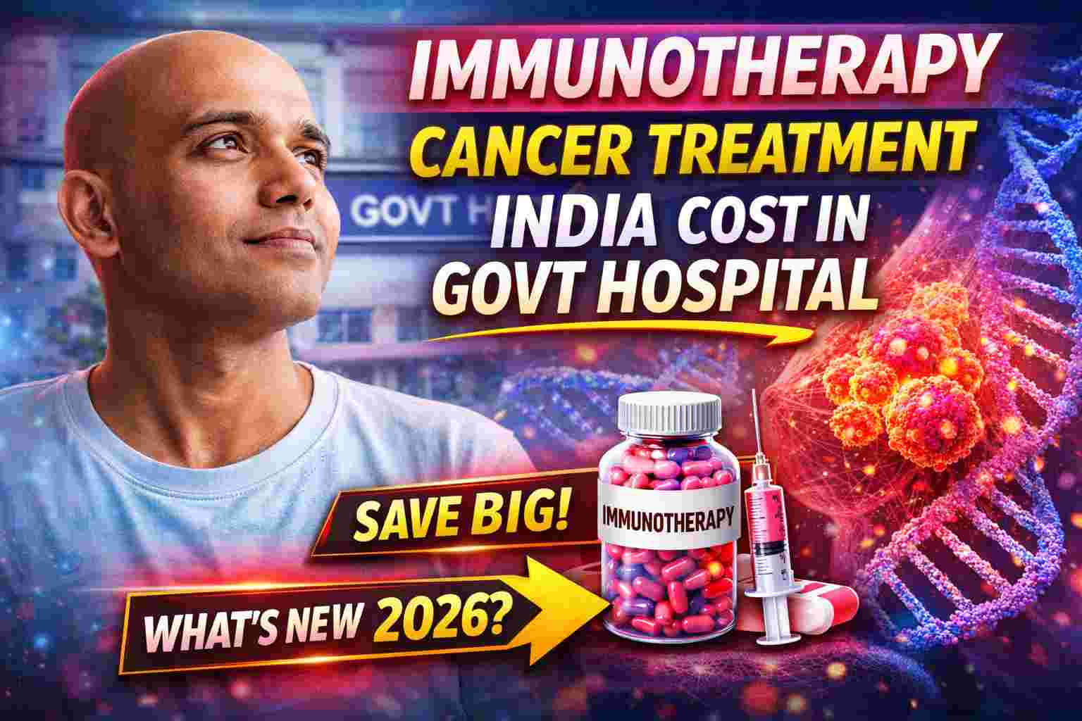Immunotherapy Cancer Treatment in India Cost, Hospitals, and Latest Advances